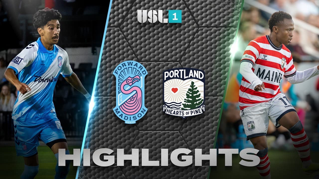 10.17.2026 | Forward Madison FC vs. Portland Hearts of Pine - USL League One Game Highlights thumbnail