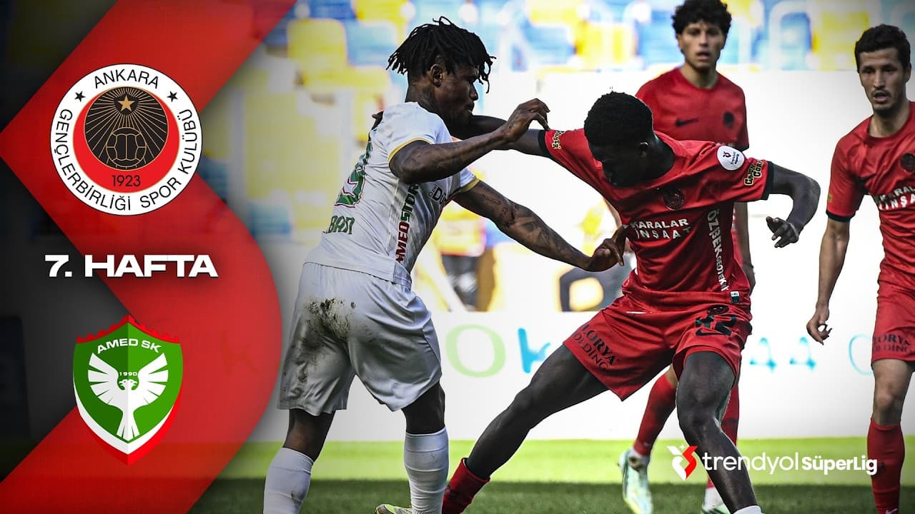 Gençlerbirliği - Amed SF - Highlights/Özet | Trendyol Süper Lig - 2026/27 thumbnail