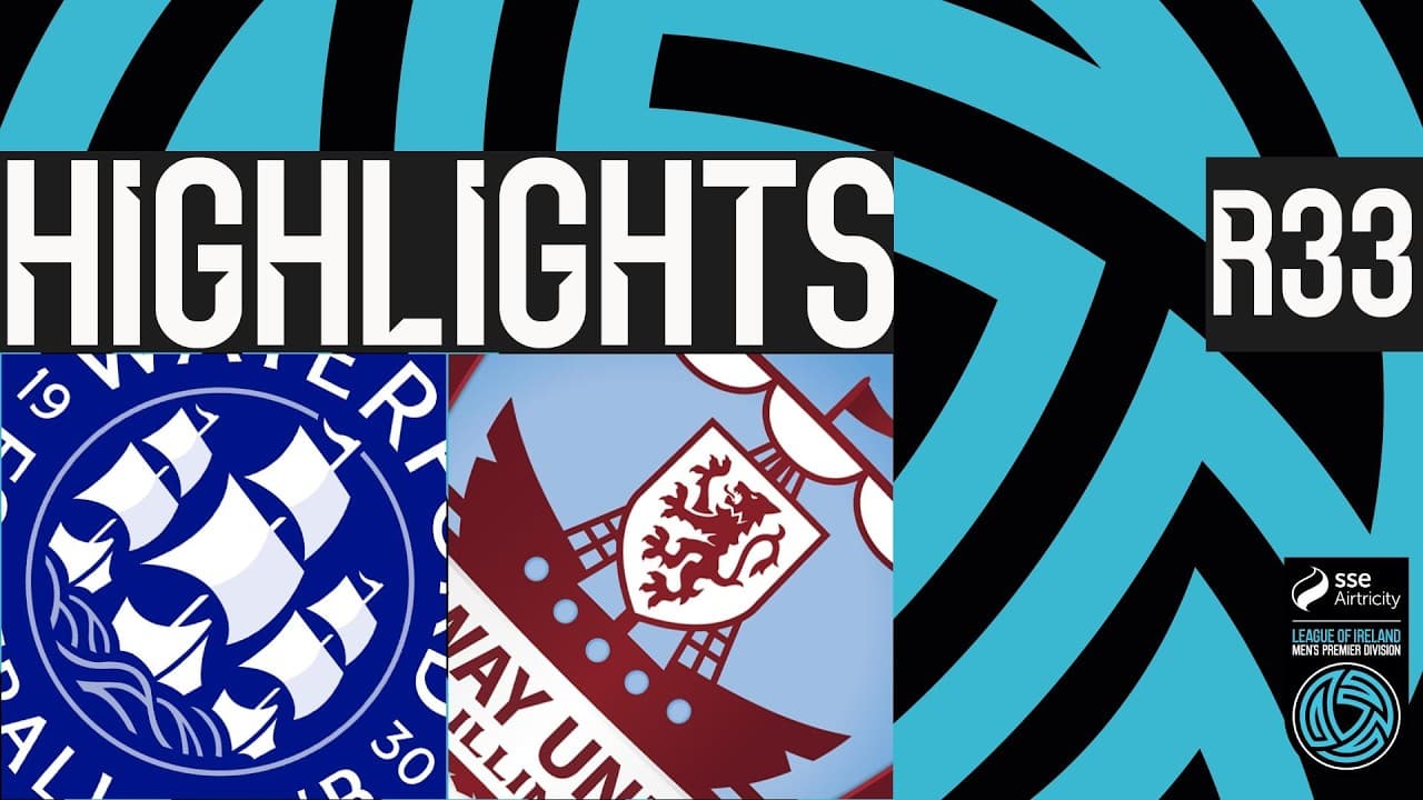 Waterford 3-2 Galway United | SSE Airtricity Men's Premier Division Highlights thumbnail