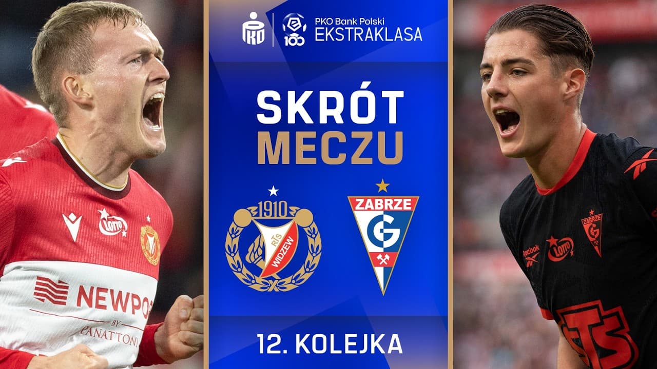 Widzew Łódź - Górnik Zabrze | SKRÓT | Ekstraklasa 2026/27 thumbnail
