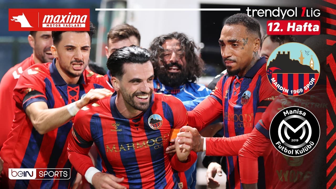 Mardin 1969 Spor - Manisa FK | 12. Hafta Maç ÖZETİ | Trendyol 1. Lig - 2026/27 thumbnail