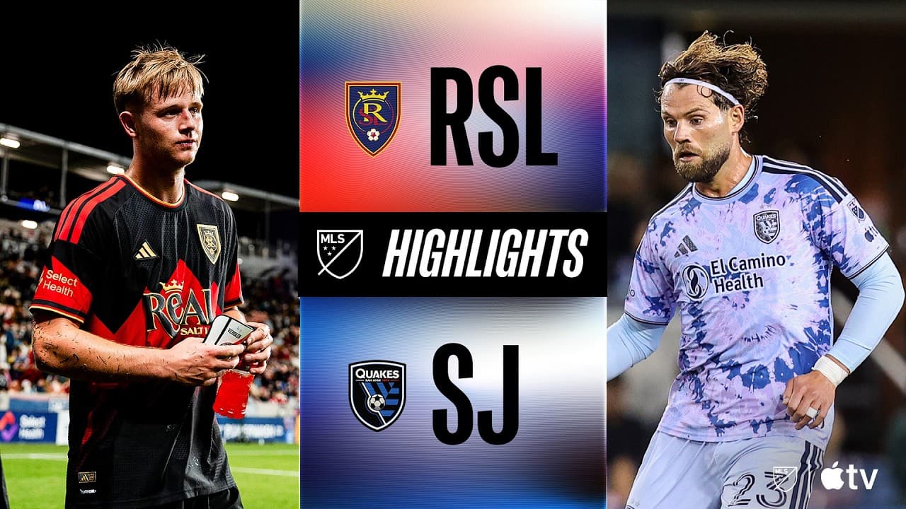 Real Salt Lake vs. San Jose Earthquakes | Full Match Highlights thumbnail