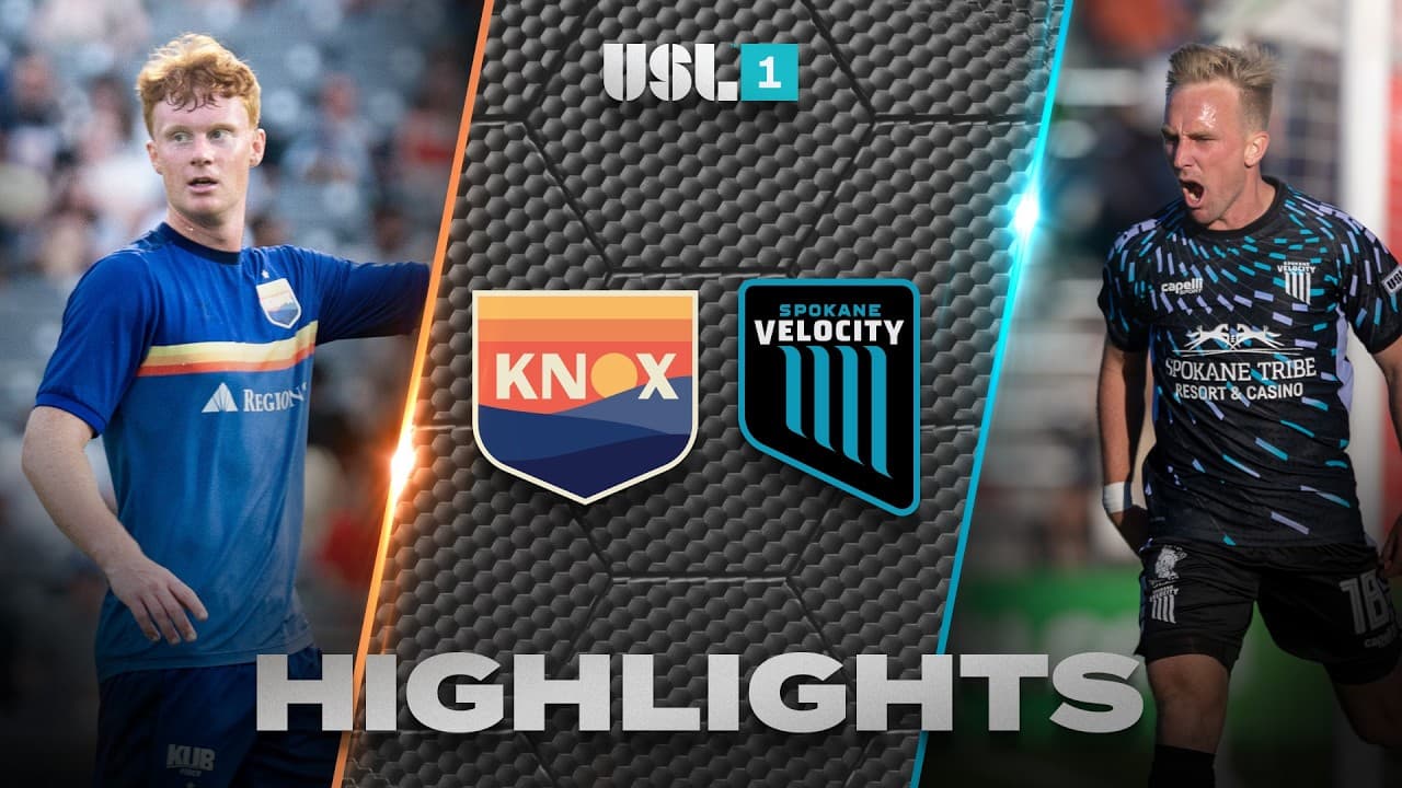 10.11.2026 | One Knoxville SC vs. Spokane Velocity FC - USL League One Game Highlights thumbnail
