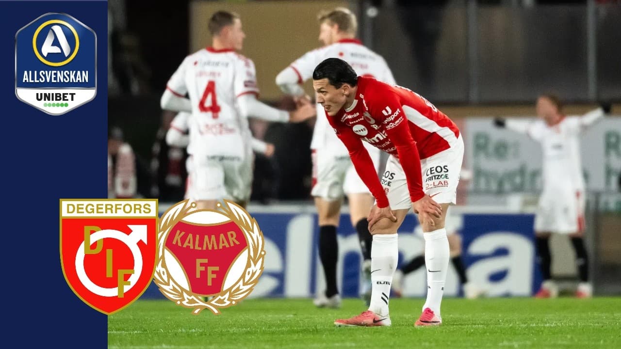 Degerfors IF - Kalmar FF (1-2) | Höjdpunkter thumbnail