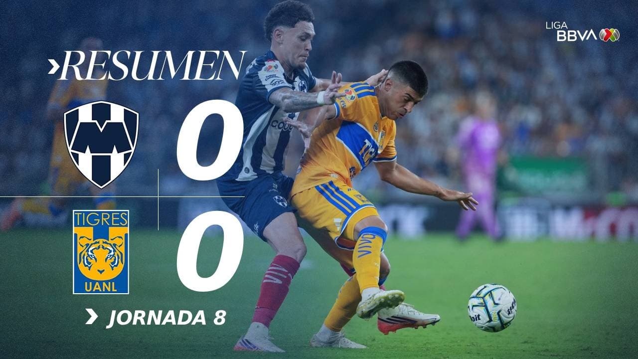 MONTERREY 0-0 TIGRES | Nada para nadie en el Clásico Regio | J8 AP26 thumbnail