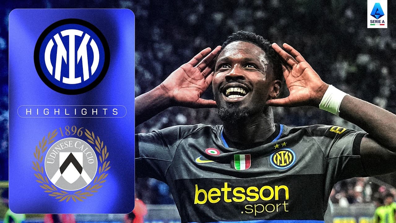 Unbelievable Eight-Goal Game at San Siro! | INTER-UDINESE | HIGHLIGHTS | Serie A 2026/27 thumbnail