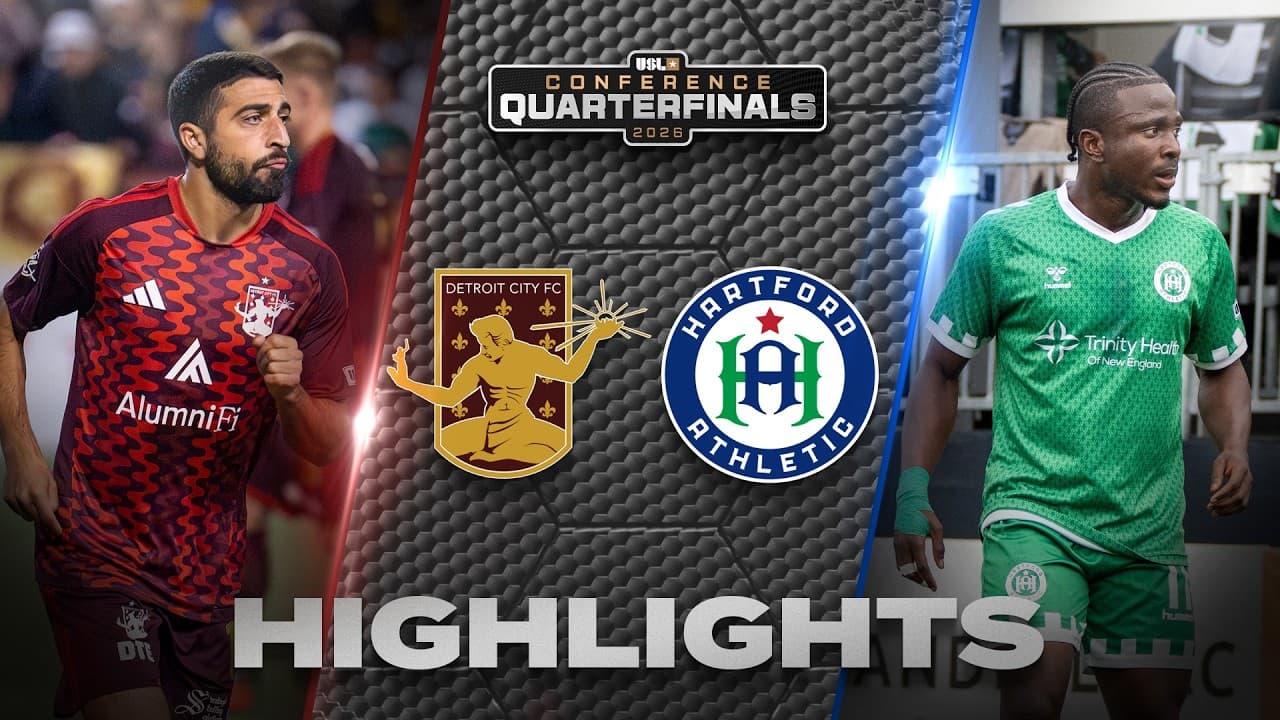 10.30.2026 | Detroit City FC vs. Hartford Athletic - USL Championship Game Highlights thumbnail