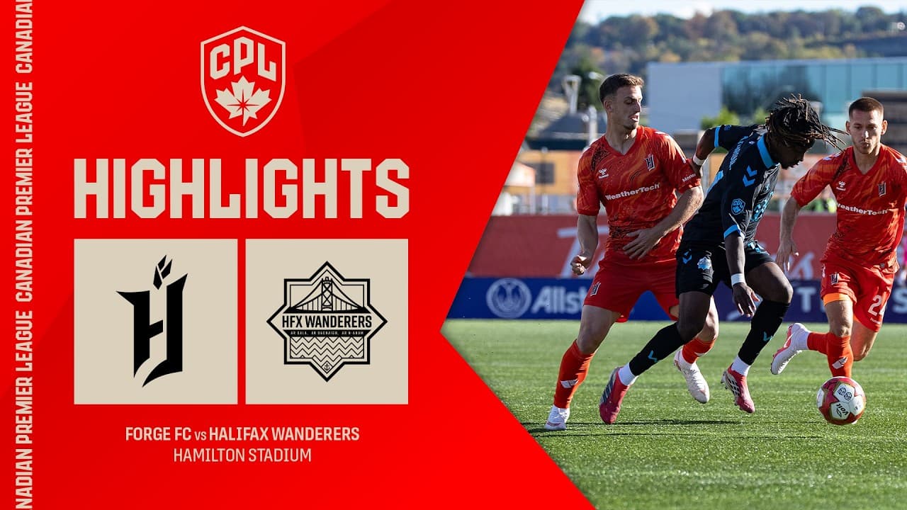 HIGHLIGHTS: Forge FC vs. Halifax Wanderers | October 03, 2026 thumbnail