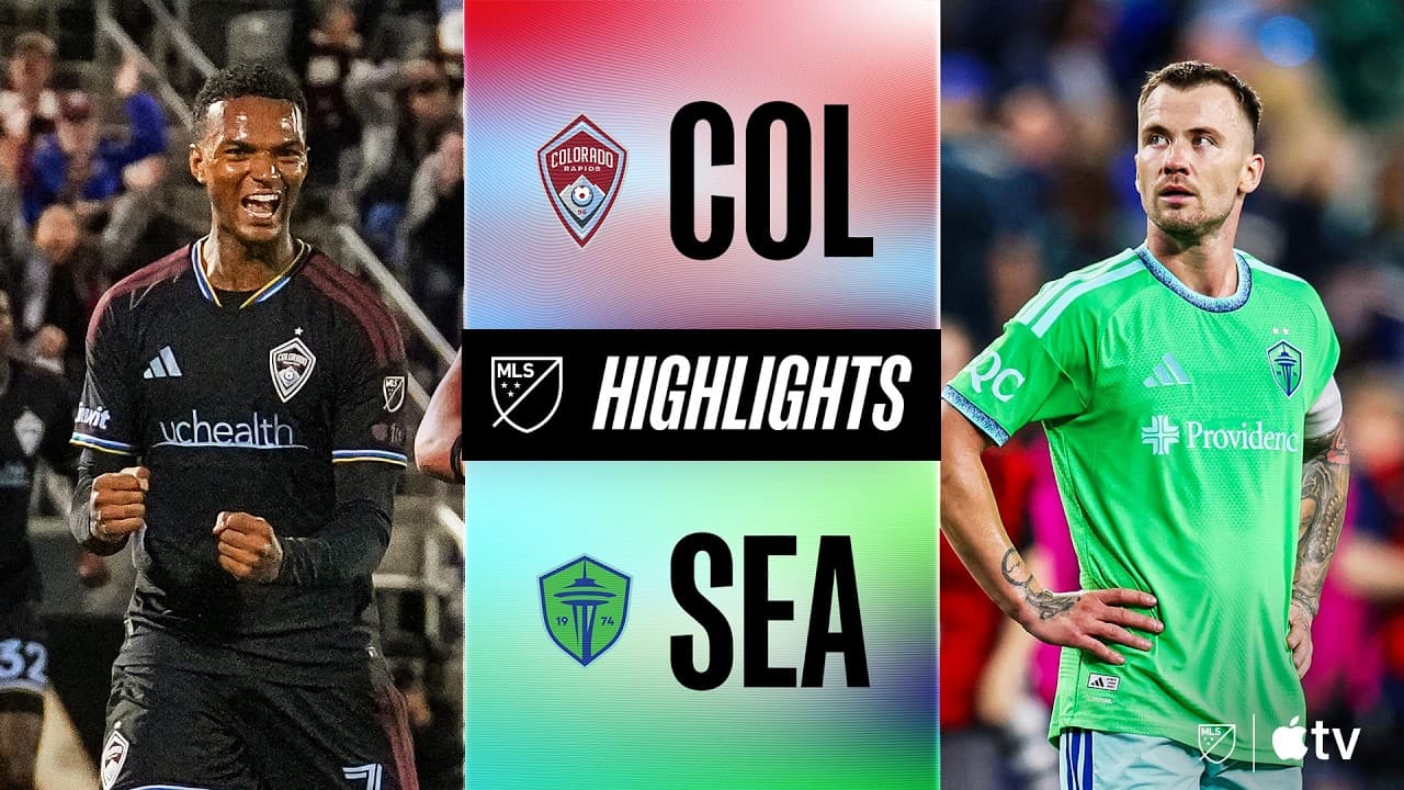 Colorado Rapids vs. Seattle Sounders FC | Full Match Highlights | Whittaker BRACE & 6-GOAL THRILLER! thumbnail