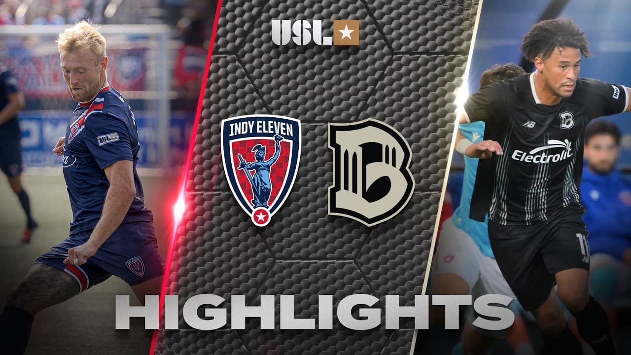 9.15.2026 | Indy Eleven vs. Brooklyn - Game Highlights thumbnail