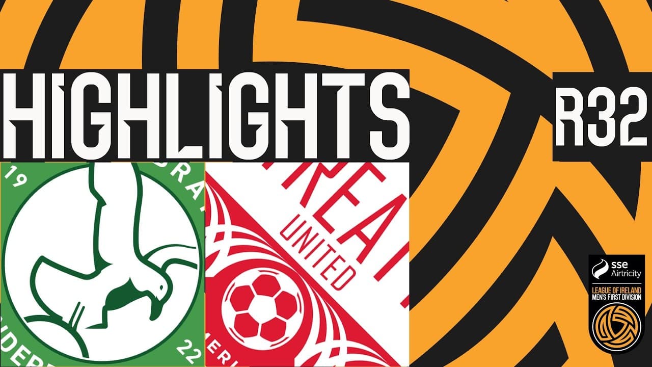 Bray Wanderers 2-0 Treaty United | SSE Airtricity Men's First Division Highlights thumbnail