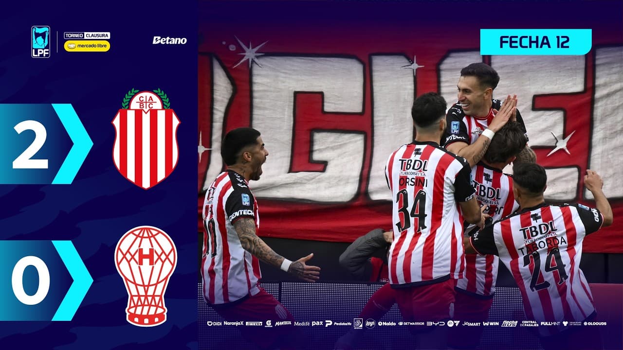 BARRACAS CENTRAL 2 - 0 HURACÁN | Resumen del partido | #TorneoMercadoLibre Clausura 2026 🏆 thumbnail