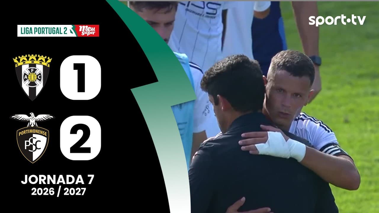 Resumo: Amarante 1-2 Portimonense - Liga Portugal Meu Super | sport tv thumbnail