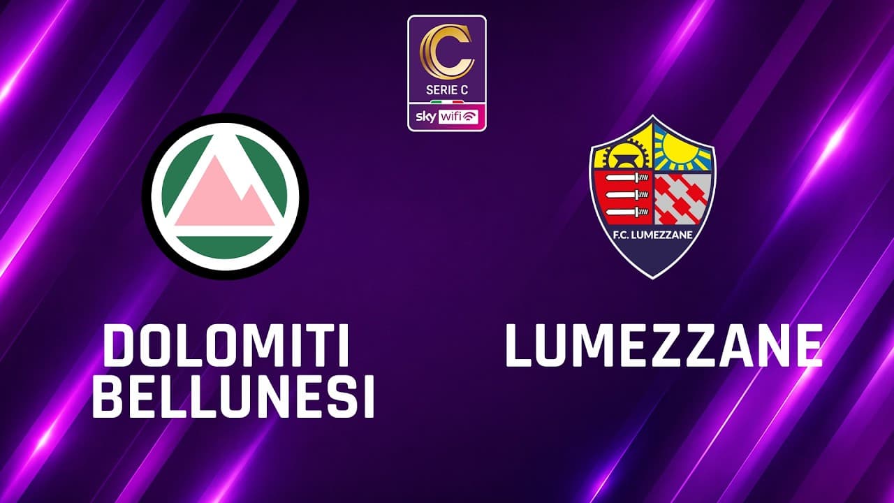 Dolomiti Bellunesi - Lumezzane 1-2 | Gli Highlights | 6ª giornata di Serie C Sky Wifi 2026/2027 thumbnail