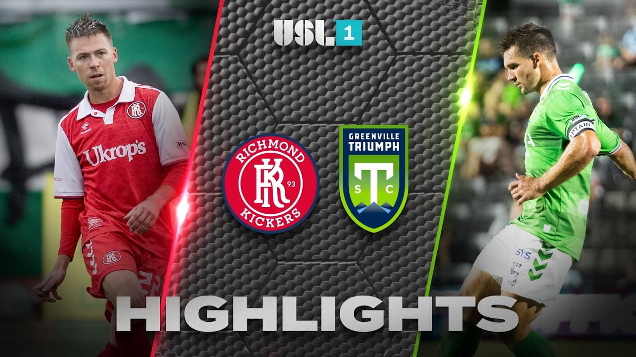 10.24.2026 | Richmond Kickers vs. Greenville Triumph SC - USL League One Game Highlights thumbnail