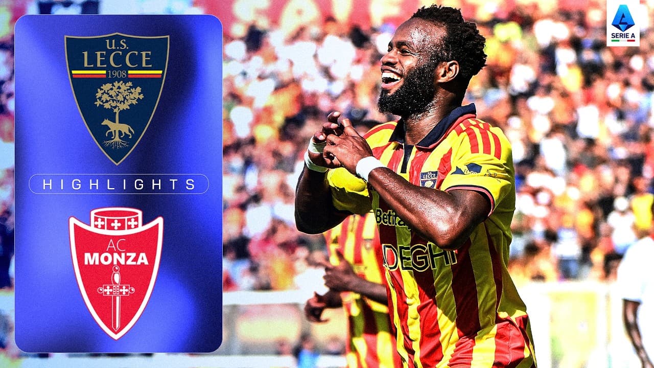 Lecce Claim Win in Five-Goal Thriller! | LECCE-MONZA | HIGHLIGHTS | Serie A 2026/27 thumbnail