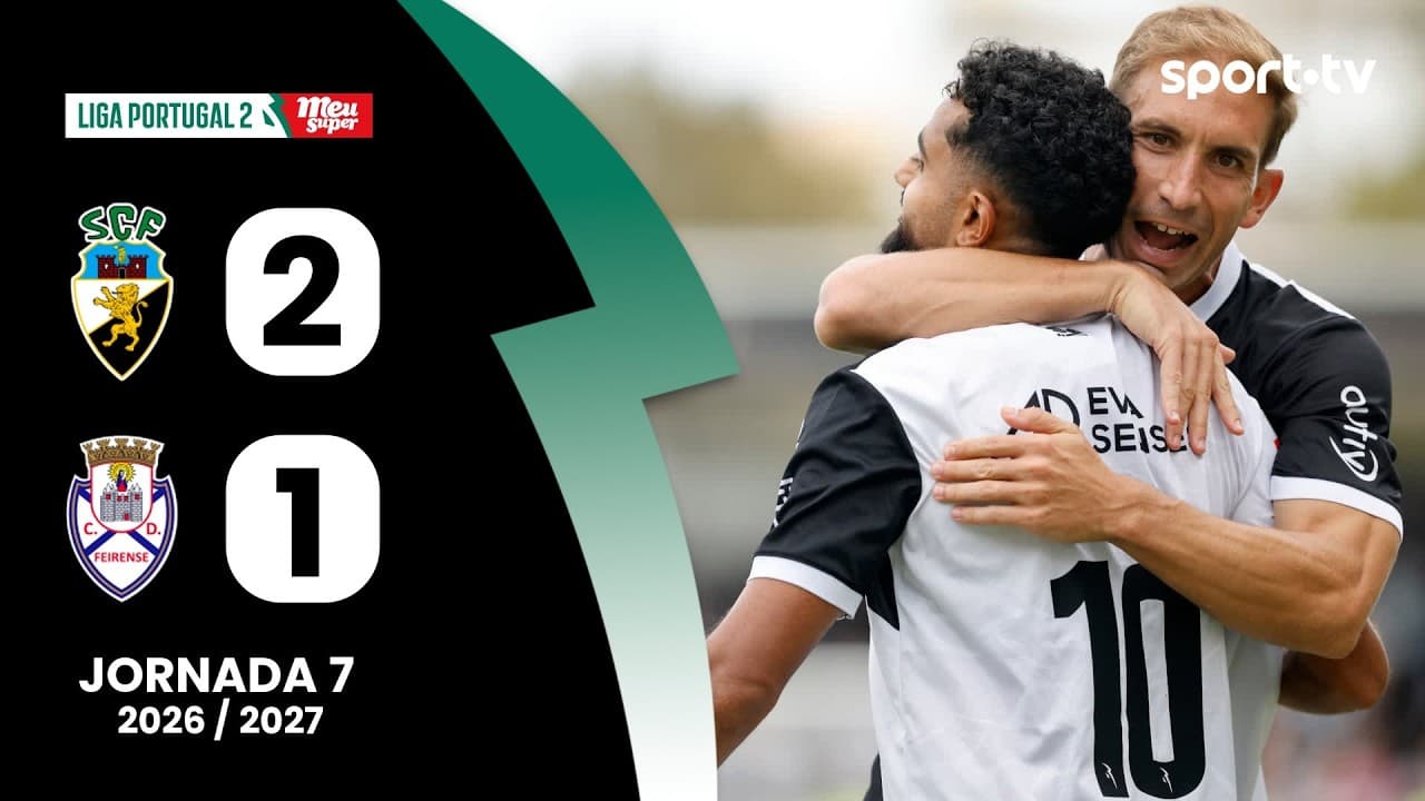 Resumo: Farense 2-1 Feirense - Liga Portugal Meu Super | sport tv thumbnail