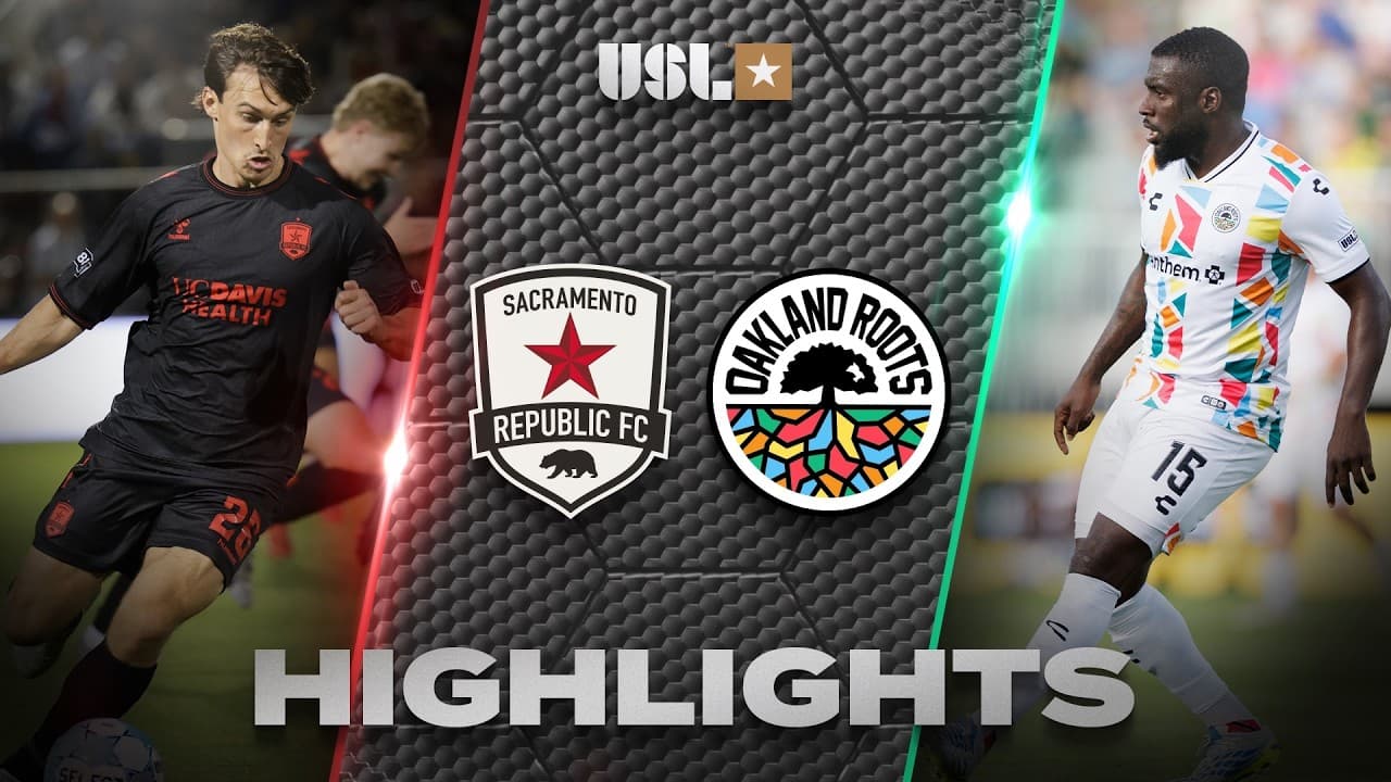 10.24.2026 | Sacramento Republic FC vs. Oakland Roots SC - USL Championship Game Highlights thumbnail
