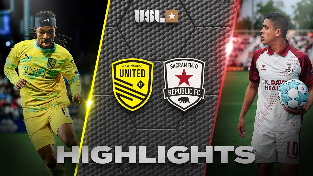 9.26.2026 | New Mexico United vs. Sacramento Republic FC - USL Championship Game Highlight thumbnail