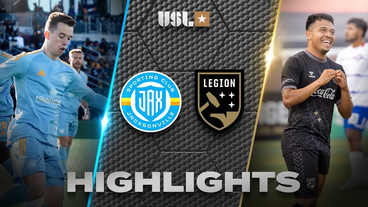 10.14.2026 | Sporting JAX vs. Birmingham Legion FC - Game Highlights thumbnail