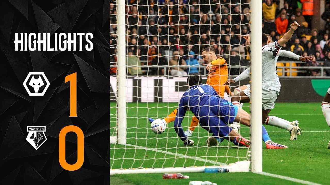 Armstrong wins it! | Wolves 1-0 Watford | Highlights thumbnail