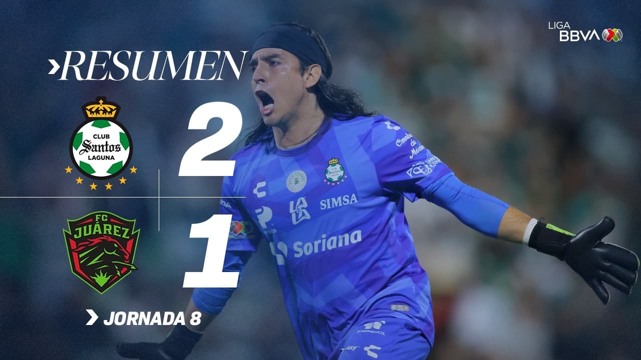 SANTOS 2-1 JUÁREZ J8 AP26 | Los Guerreros logran una voltereta y logran su primer triunfo del torneo thumbnail