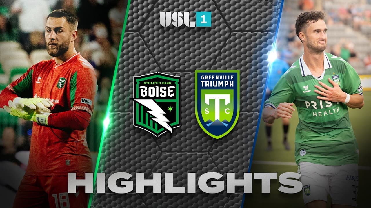 10.3.2026 | Athletic Club Boise vs. Greenville Triumph SC - USL League One Game Highlights thumbnail