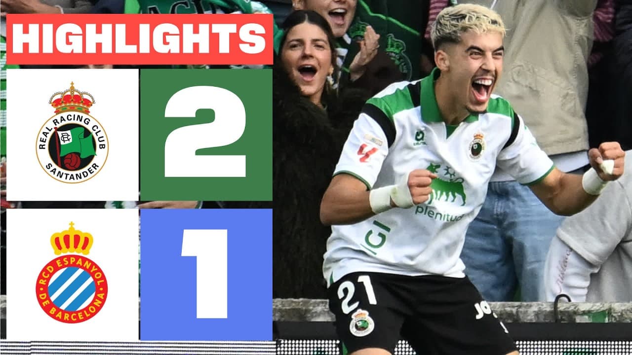 R. RACING CLUB 2 - 1 RCD ESPANYOL | HIGHLIGHTS LALIGA EA SPORTS thumbnail