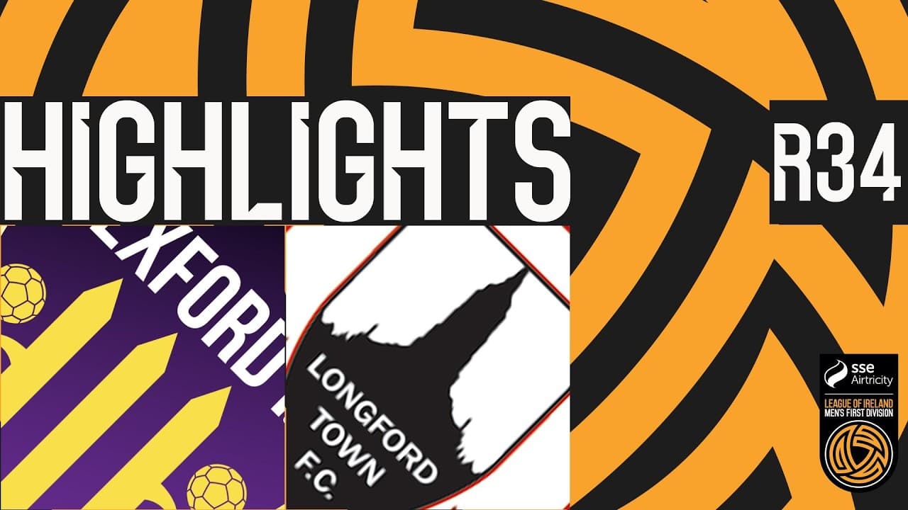 Wexford 3-3 Longford Town | SSE Airtricity Men's First Division Highlights thumbnail
