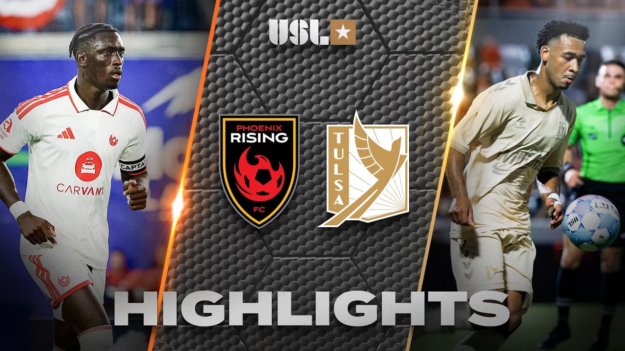 9.12.2026 | Phoenix Rising FC vs. FC Tulsa - Game Highlights thumbnail