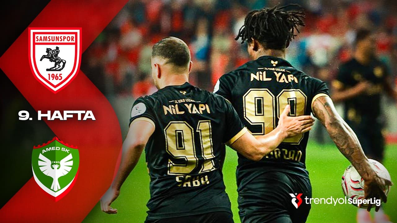 Samsunspor - Amed Sportif Faaliyetler - Highlights/Özet | Trendyol Süper Lig - 2026/27 thumbnail