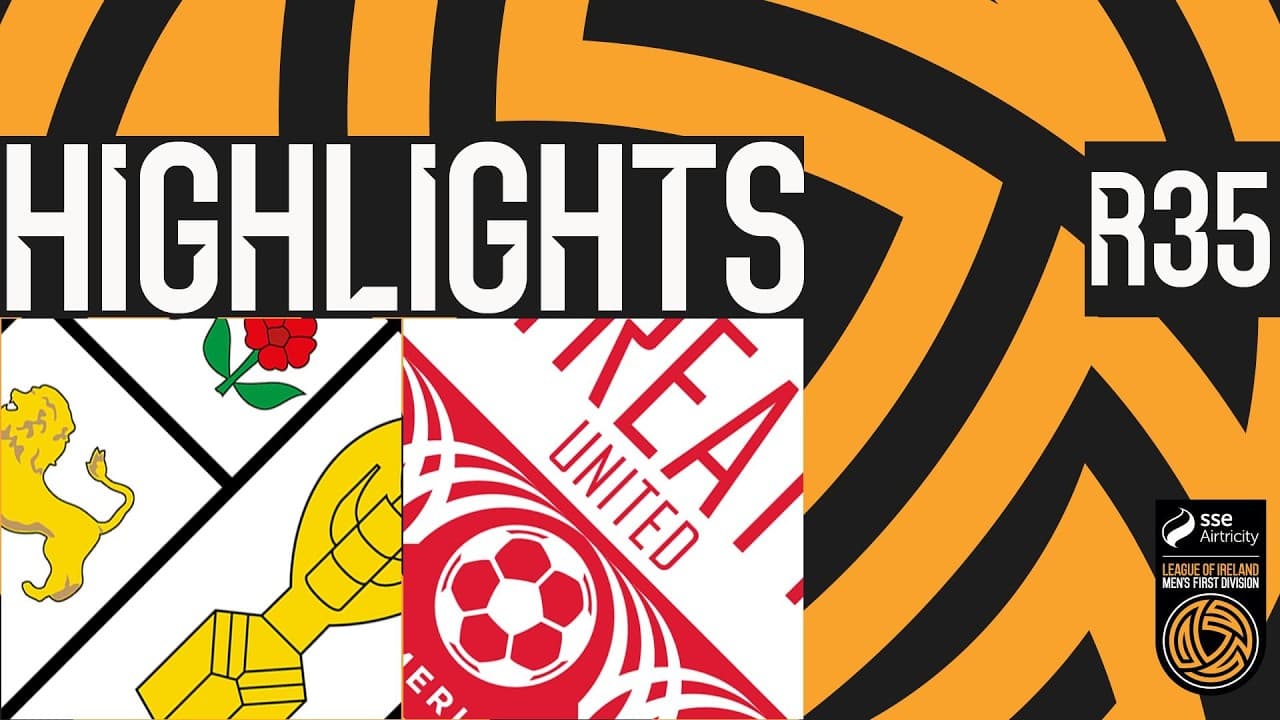 Athlone Town 1-2 Treaty United | SSE Airtricity Men's First Division Highlights thumbnail