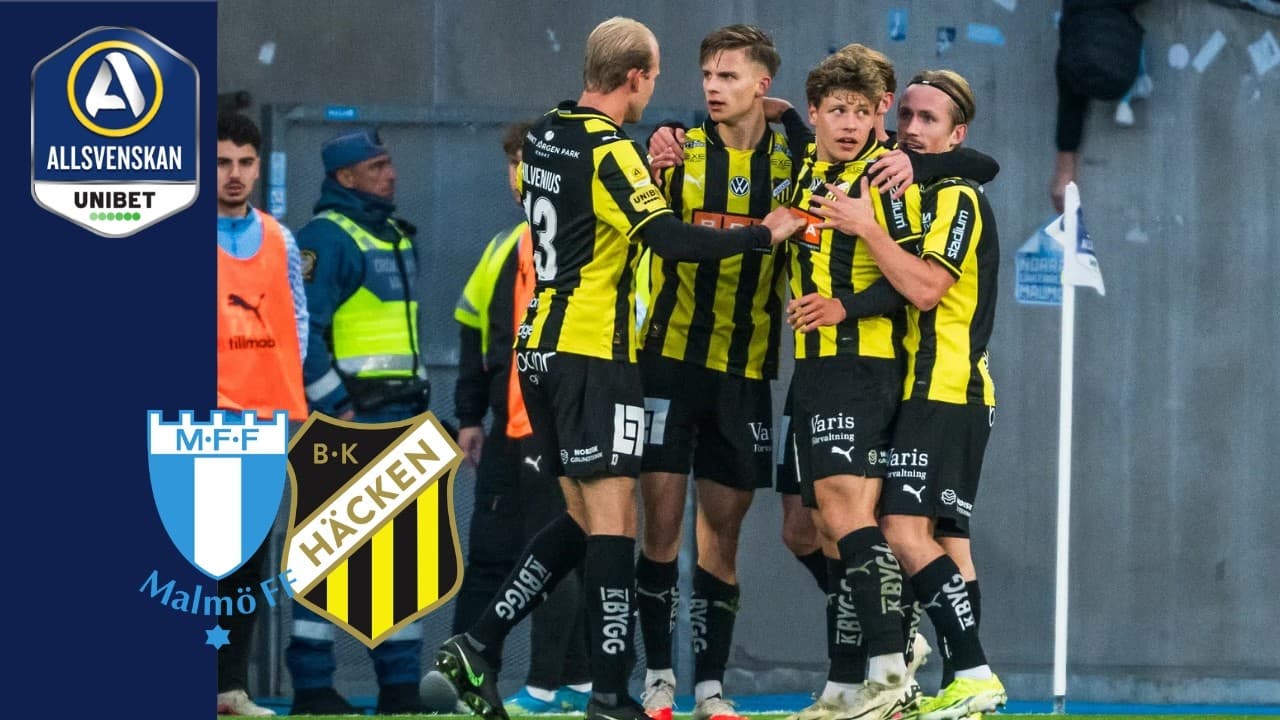 Malmö FF - BK Häcken (0-1) | Höjdpunkter thumbnail