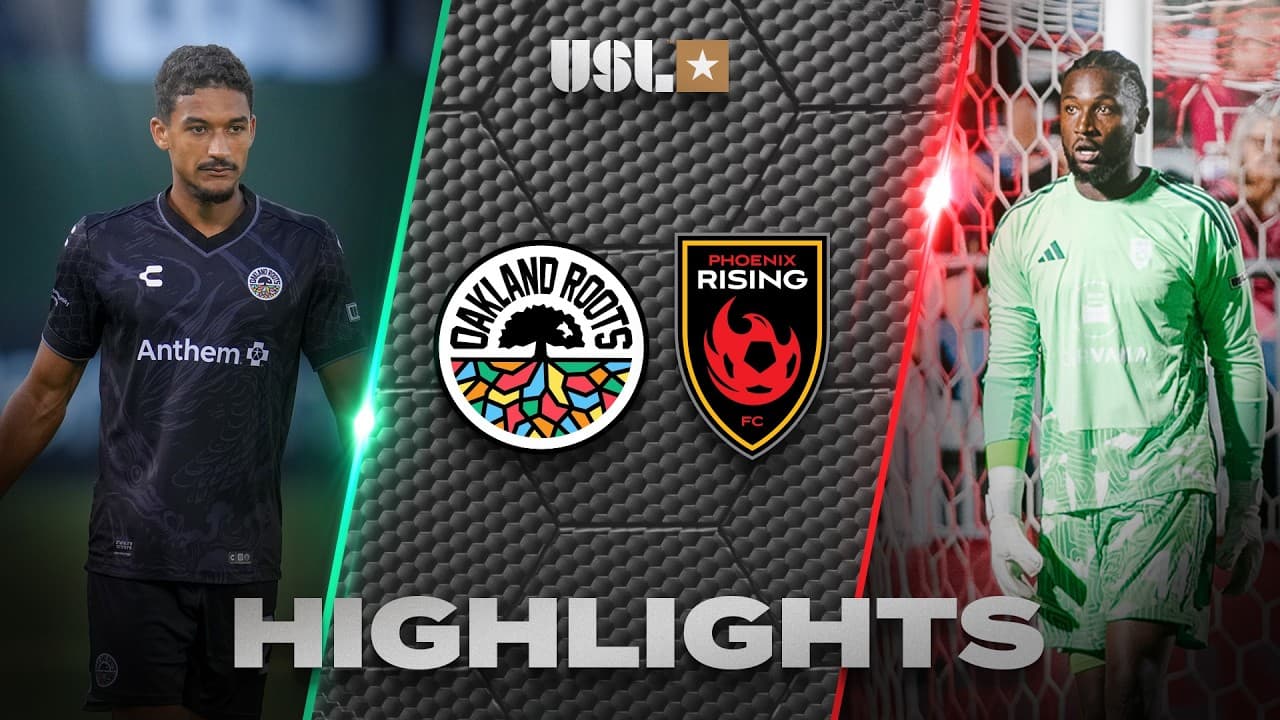 9.26.2026 | Oakland Roots SC vs. Phoenix Rising FC - Game Highlights thumbnail