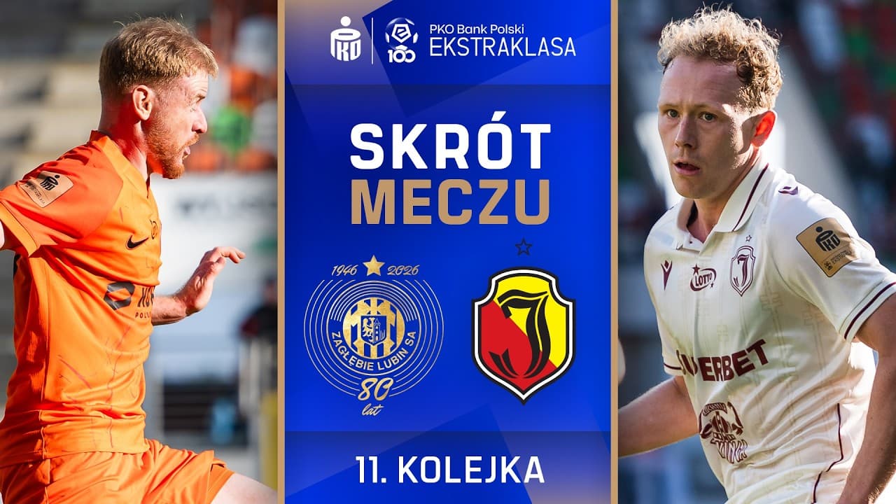 Zagłębie Lubin - Jagiellonia Białystok | SKRÓT | Ekstraklasa 2026/27 thumbnail