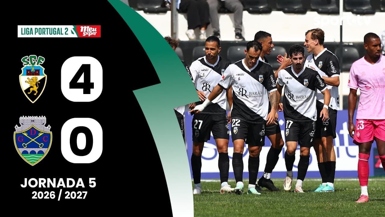 Resumo: Farense 4-0 Chaves - Liga Portugal Meu Super | sport tv thumbnail