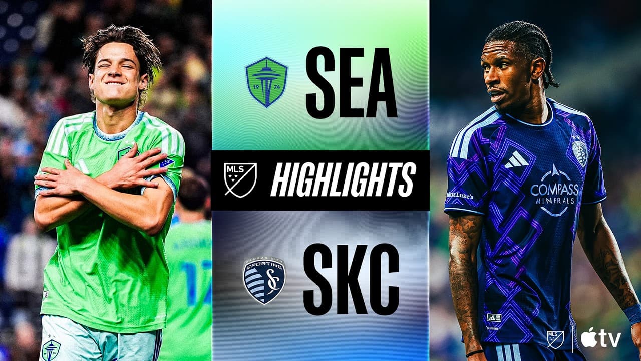 Seattle Sounders FC vs. Sporting Kansas City | Full Match Highlights | 90TH MINUTE WINNER! thumbnail