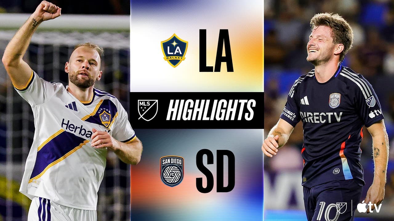 LA Galaxy vs. San Diego FC | Full Match Highlights | WILD 4-GOAL FIRST-HALF in SOCAL RIVALRY! thumbnail