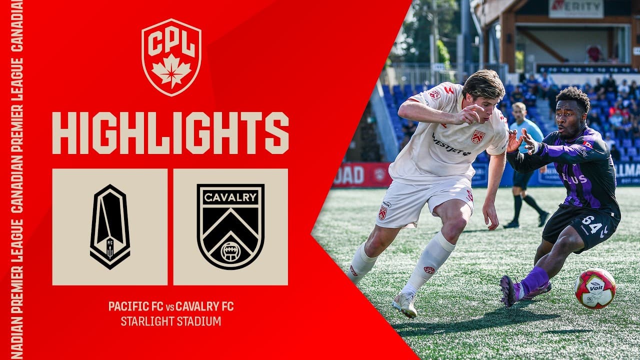 HIGHLIGHTS: Pacific FC vs. Cavalry FC | September 13, 2026 thumbnail