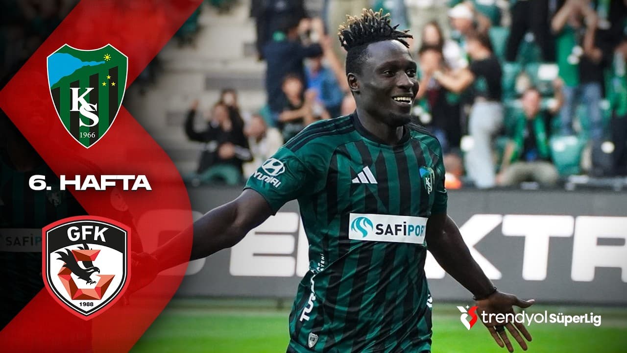 Kocaelispor - Gaziantep FK - Highlights/Özet | Trendyol Süper Lig - 2026/27 thumbnail