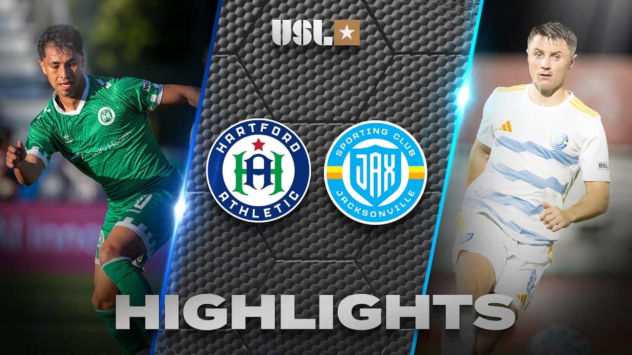 09.16.2026 | Hartford Athletic vs. Sporting JAX - USL Championship Game Highlights thumbnail