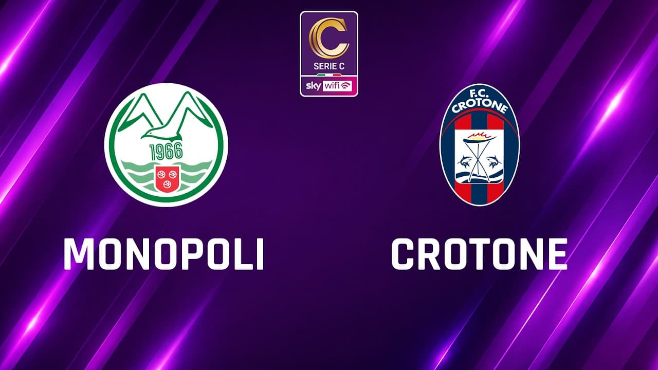 Monopoli - Crotone 2-2 | Gli Highlights | 6ª giornata di Serie C Sky Wifi 2026/2027 thumbnail