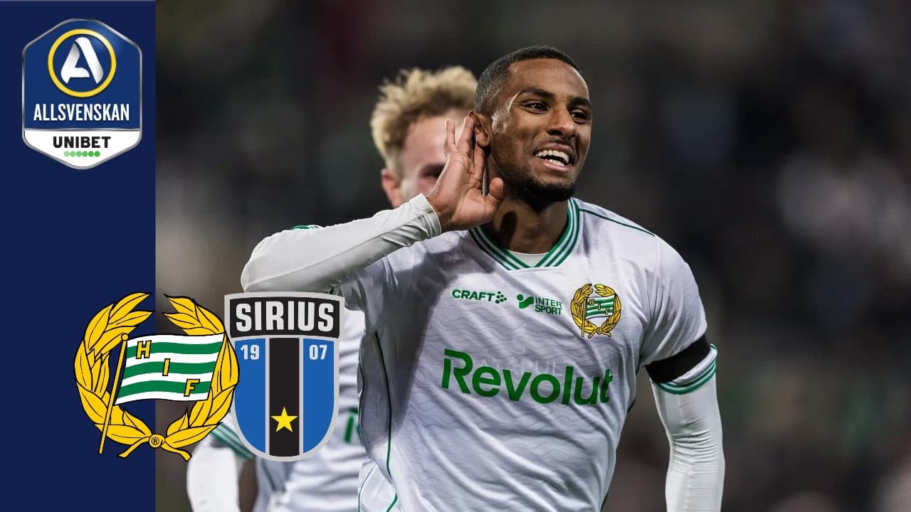 Hammarby IF - IK Sirius (2-0) | Höjdpunkter thumbnail