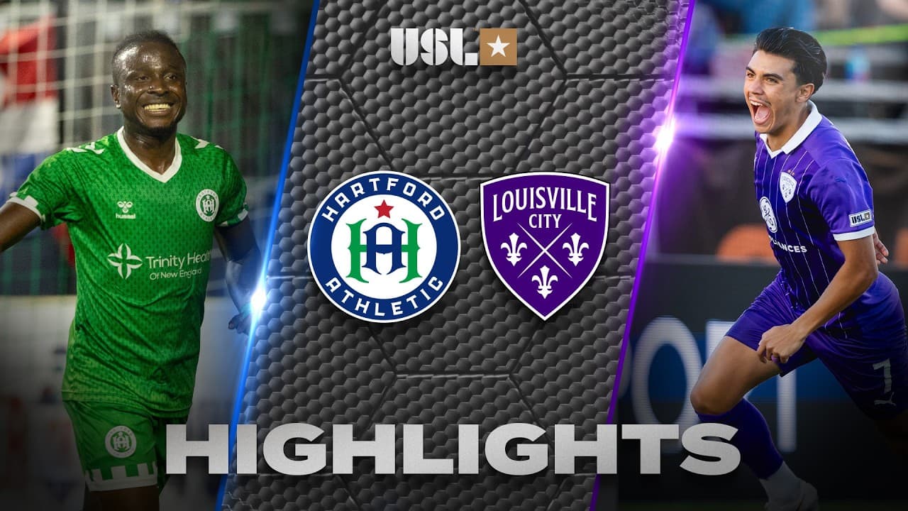 09.25.2026 | Hartford Athletic vs. Louisville City FC - USL Championship Game Highlights thumbnail