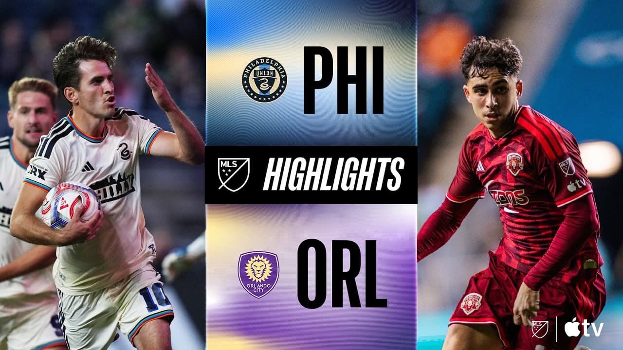 Philadelphia Union vs. Orlando City | Full Match Highlights | Milan Iloski Hat Trick! thumbnail