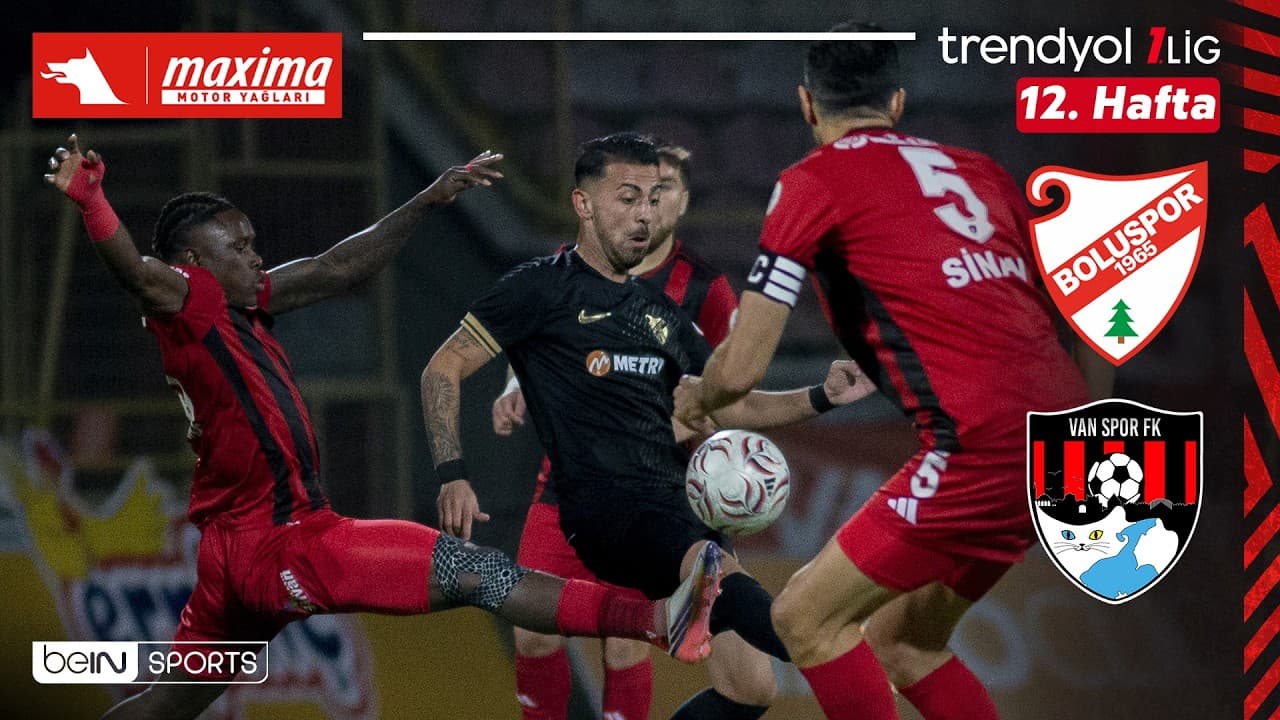 Boluspor - Vanspor FK | 12. Hafta Maç ÖZETİ | Trendyol 1. Lig - 2026/27 thumbnail