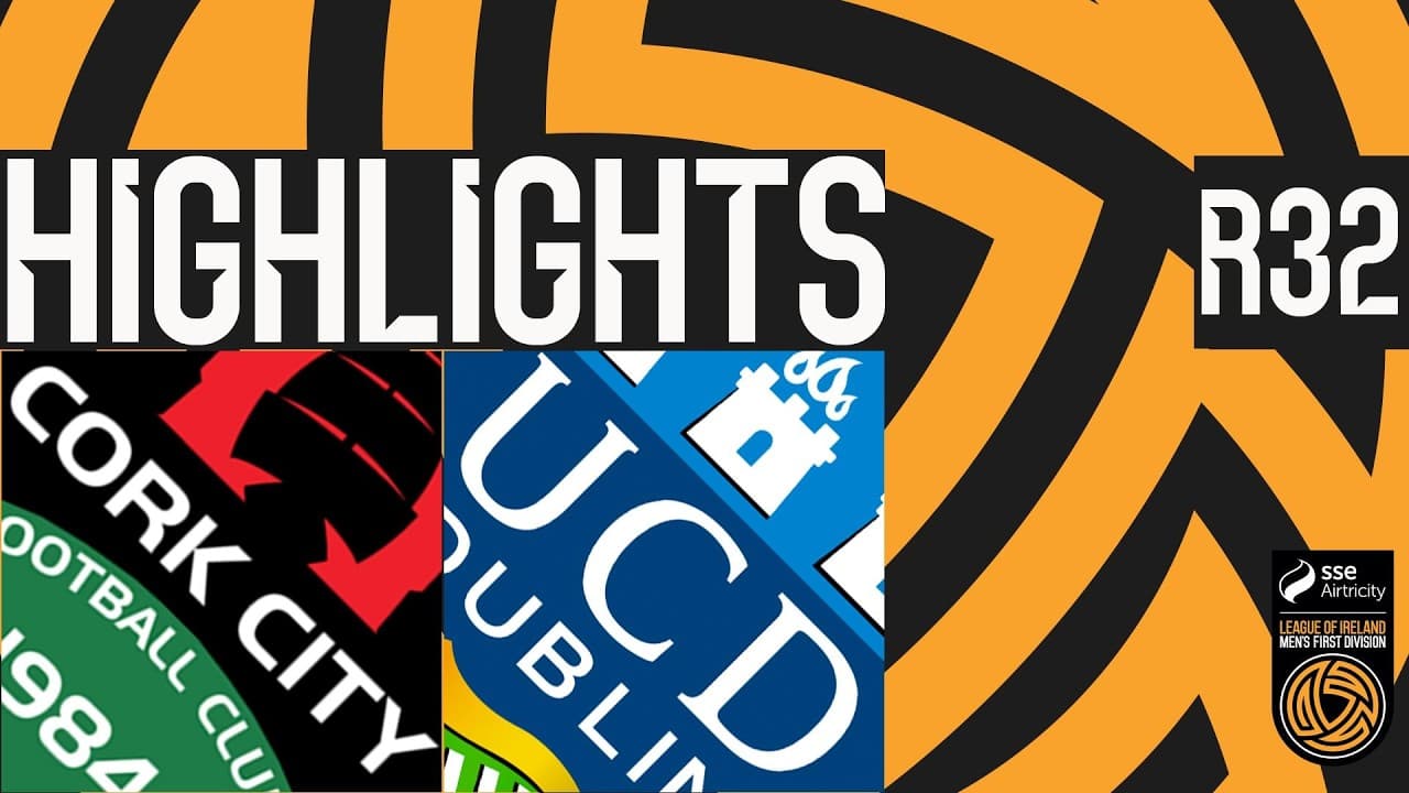 Cork City 5-1 UCD | SSE Airtricity Men's First Division Highlights thumbnail