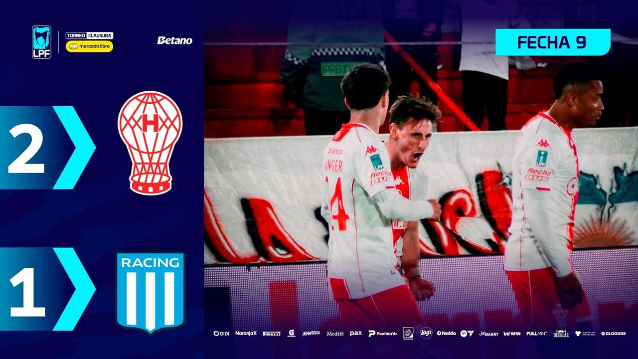 HURACÁN 2 - 1 RACING | Resumen del partido | #TorneoMercadoLibre Clausura 2026 🏆 thumbnail