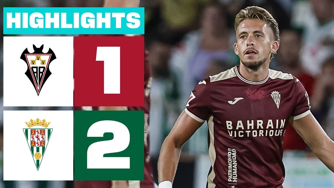 ALBACETE BP 1 - 2 CÓRDOBA CF | RESUMEN LALIGA HYPERMOTION thumbnail