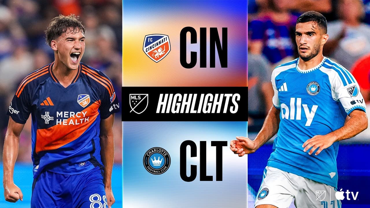 FC Cincinnati vs. Charlotte FC | Full Match Highlights | 6-GOAL THRILLER! thumbnail